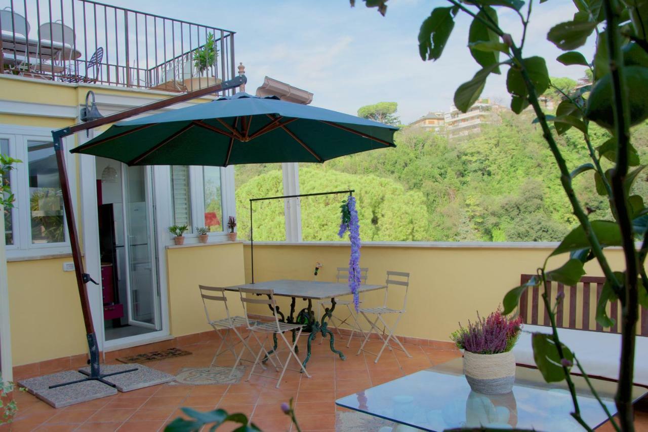 Vila La Terrazza Di Isabel Řím Exteriér fotografie
